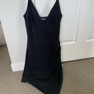 Nasty Gal Motel black dress XS